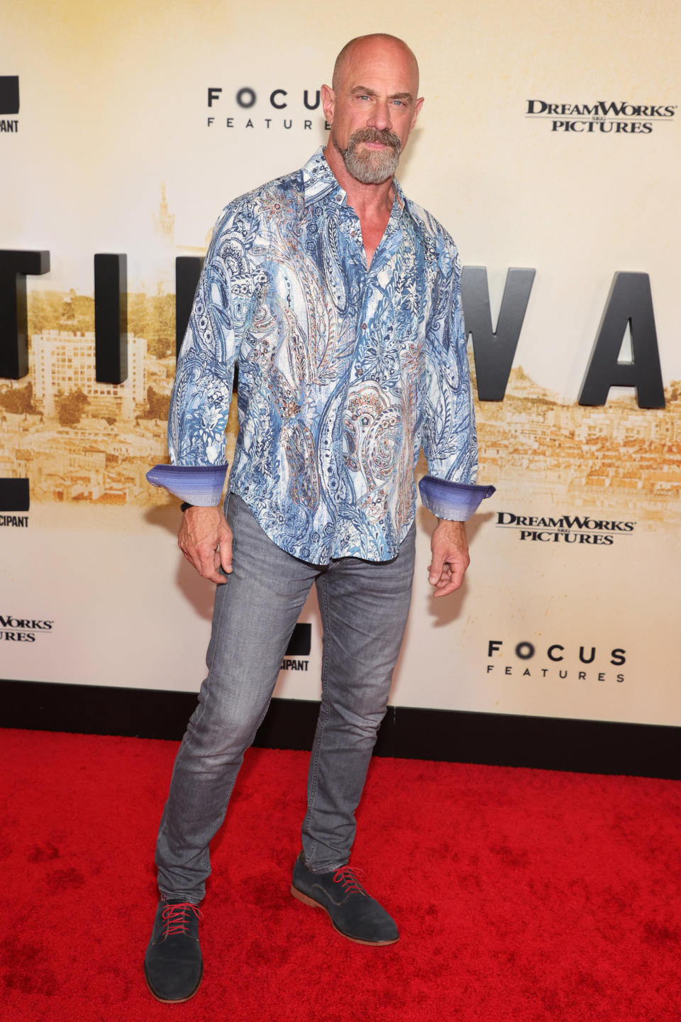 Christopher Meloni on the red carpet