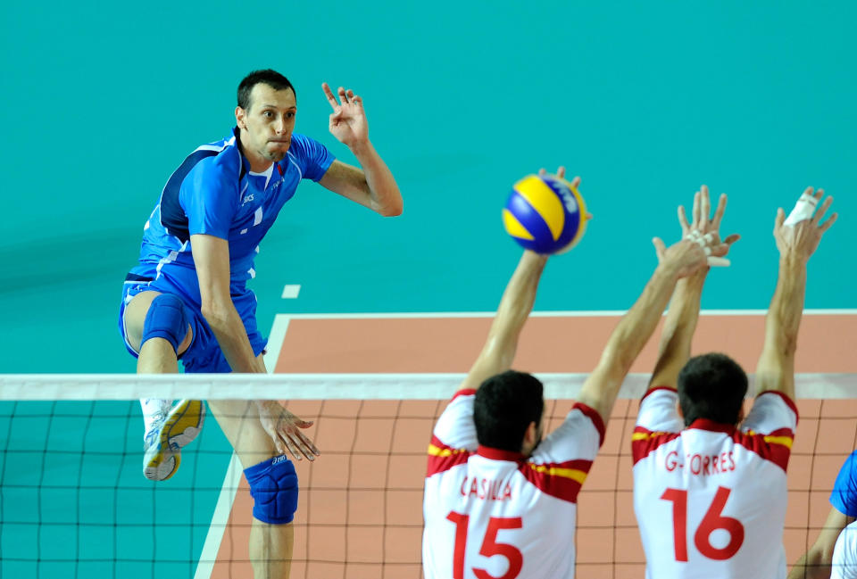 Der italienische Volleyball-Star Roberto Cazzaniga wurde Opfer einer Betrügerin. (Bild: Getty Images)