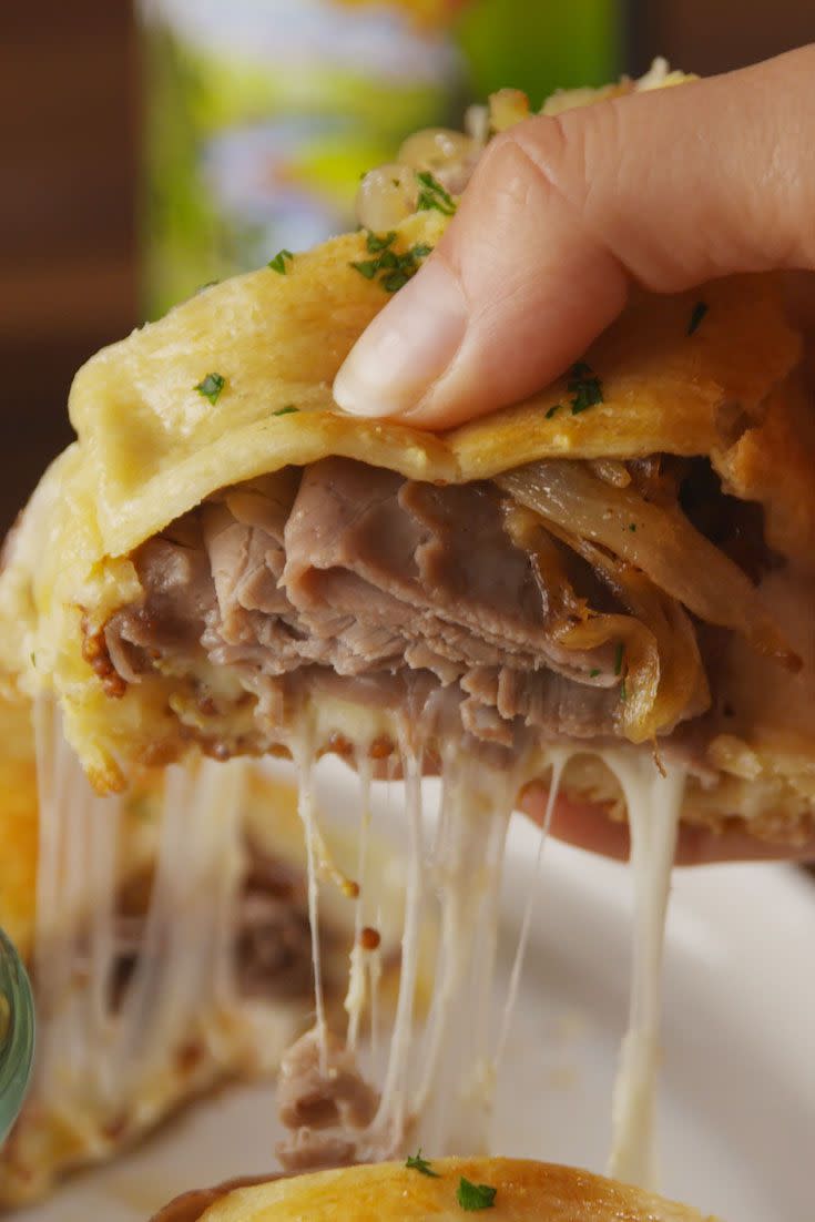 French Dip Crescent Ring