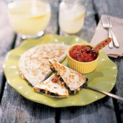 Confetti Corn Quesadillas