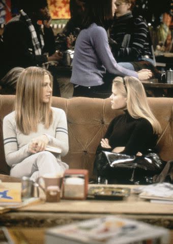 NBCU Photo Bank/NBCUniversal via Getty Images FRIENDS -- "The One with Rachel's Sister" Episode 13 -- Pictured: (l-r) Jennifer Aniston as Rachel Green, Reese Witherspoon as Jill Greene