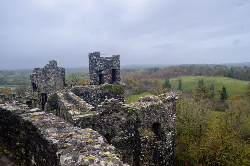 There are panoramic views from the castle -Credit:Mark Lewis