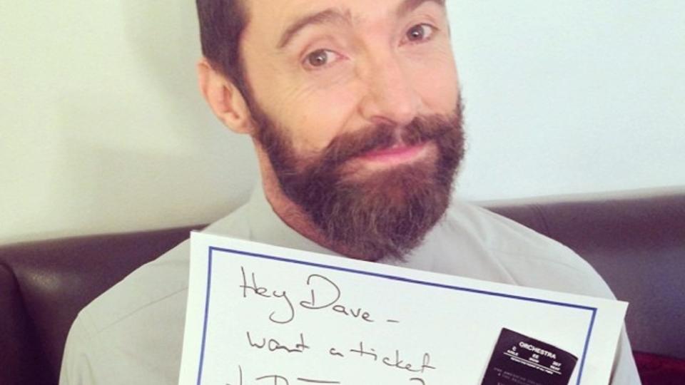 Hugh Jackman verschenkt Freikarten