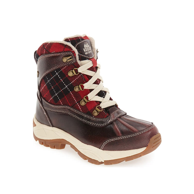 <a rel="nofollow noopener" href="http://shop-links.co/1586000567857458821" target="_blank" data-ylk="slk:Rochelle Waterproof Insulated Winter Boot, Kodiak, $110;elm:context_link;itc:0;sec:content-canvas" class="link ">Rochelle Waterproof Insulated Winter Boot, Kodiak, $110</a><ul> <strong>Related Articles</strong> <li><a rel="nofollow noopener" href="http://thezoereport.com/fashion/style-tips/box-of-style-ways-to-wear-cape-trend/?utm_source=yahoo&utm_medium=syndication" target="_blank" data-ylk="slk:The Key Styling Piece Your Wardrobe Needs;elm:context_link;itc:0;sec:content-canvas" class="link ">The Key Styling Piece Your Wardrobe Needs</a></li><li><a rel="nofollow noopener" href="http://thezoereport.com/entertainment/celebrities/gigi-hadid-victorias-secret-fashion-show-2016/?utm_source=yahoo&utm_medium=syndication" target="_blank" data-ylk="slk:Gigi Hadid Has An Exciting Fashion Announcement To Make;elm:context_link;itc:0;sec:content-canvas" class="link ">Gigi Hadid Has An Exciting Fashion Announcement To Make</a></li><li><a rel="nofollow noopener" href="http://thezoereport.com/fashion/celebrity-style/sarah-jessica-parker-kat-florence-jewelry/?utm_source=yahoo&utm_medium=syndication" target="_blank" data-ylk="slk:Sarah Jessica Parker's New Jewelry Collab Is Unbelievably Elegant;elm:context_link;itc:0;sec:content-canvas" class="link ">Sarah Jessica Parker's New Jewelry Collab Is Unbelievably Elegant</a></li></ul>