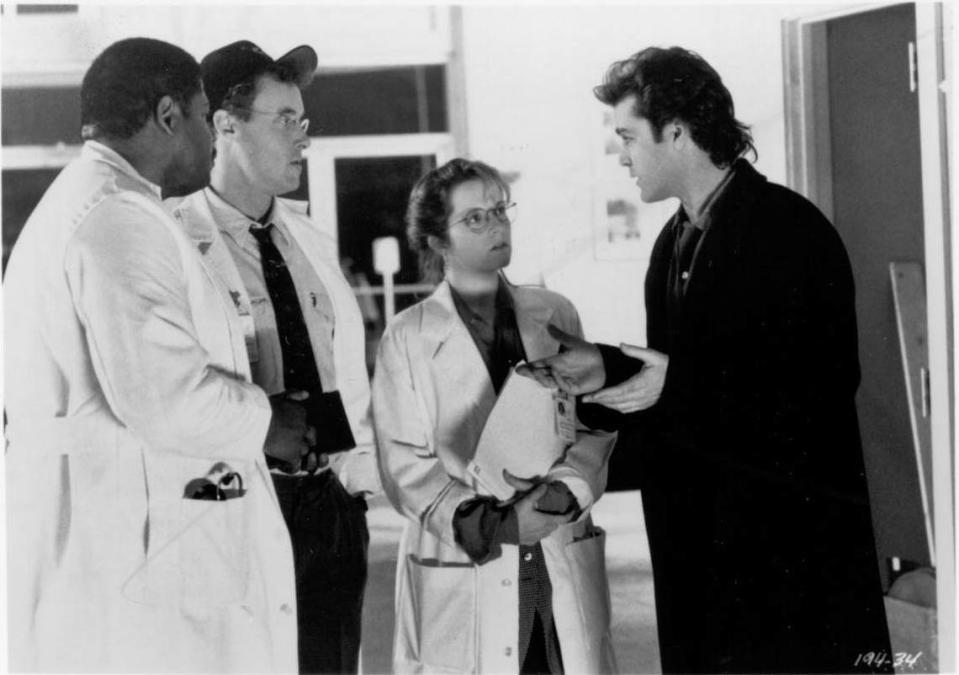 In “Article 99,” Forest Whitaker, from left, John C. McGinley, Lea Thompson and Ray Liotta work at a mismanaged Kansas City VA hospital.