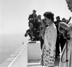 <p>Two years after Princess Elizabeth visited the country, Princess Margaret traveled to Nazare, Portugal for a private visit during the summer of 1959. </p>