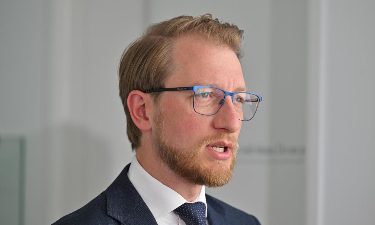 <span>The Coalition’s home affairs spokesperson, James Paterson, said China’s ministry of public security ‘did not adhere to their end of the deal’ with the Australian federal police after a 2019 operation.</span><span>Photograph: Mick Tsikas/AAP</span>