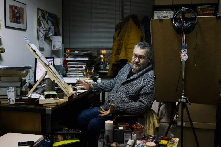 Hristo Komarnitski said he and his fellow cartoonists do not go as far as other in Britain or France