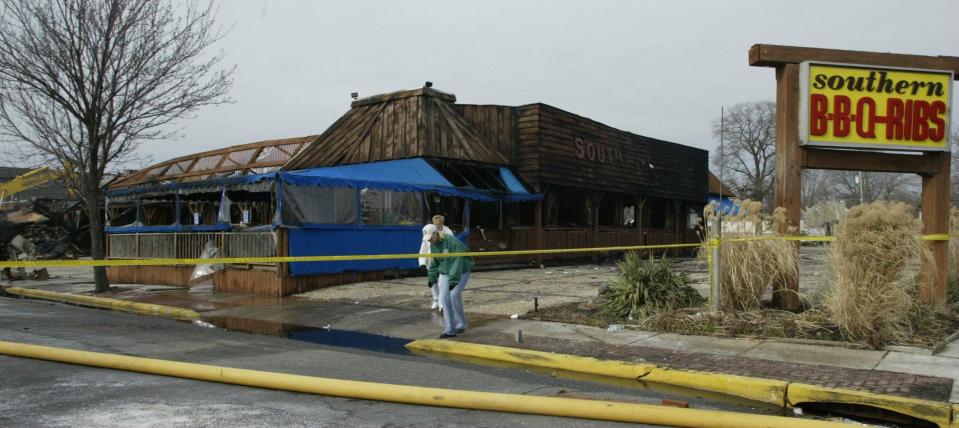 Southern House, known for barbecue in Point Pleasant Beach, was the scene of a fire in 2003.