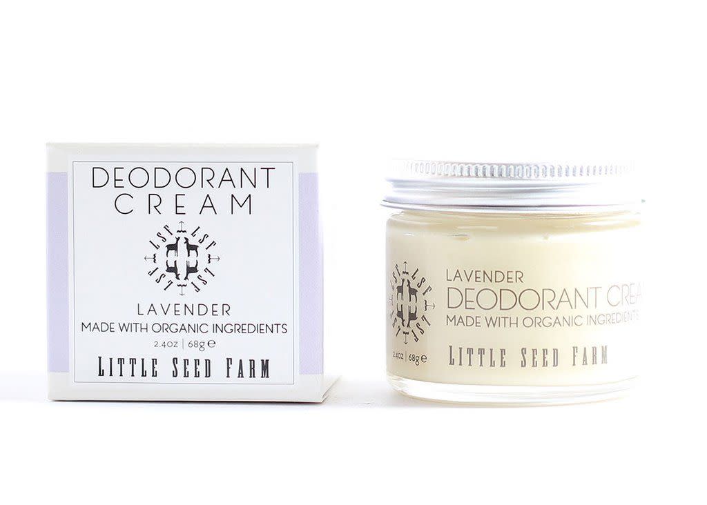 <p><a href="https://domainbylaurahodgesstudio.com/collections/lauras-eco-friendly-favorites/products/lavender-deodorant-cream" rel="nofollow noopener" target="_blank" data-ylk="slk:Shop Now;elm:context_link;itc:0;sec:content-canvas" class="link rapid-noclick-resp">Shop Now</a></p><p>Lavender Deodorant Cream</p><p>domainbylaurahodgesstudio.com</p><p>$14.00</p>