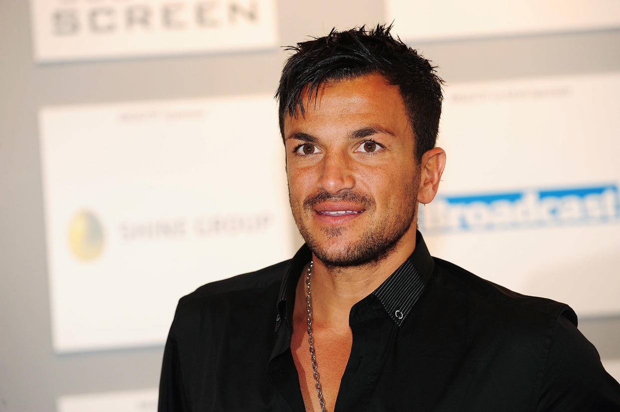 EDINBURGH, SCOTLAND - AUGUST 29:  Peter Andre, former husband of Katie Price a.k.a. Jordan, attends a photocall during the Media Guardian Edinburgh International Television Festival on August 29, 2009 in Edinburgh, Scotland.  (Photo by Martin McNeil/Getty Images)
