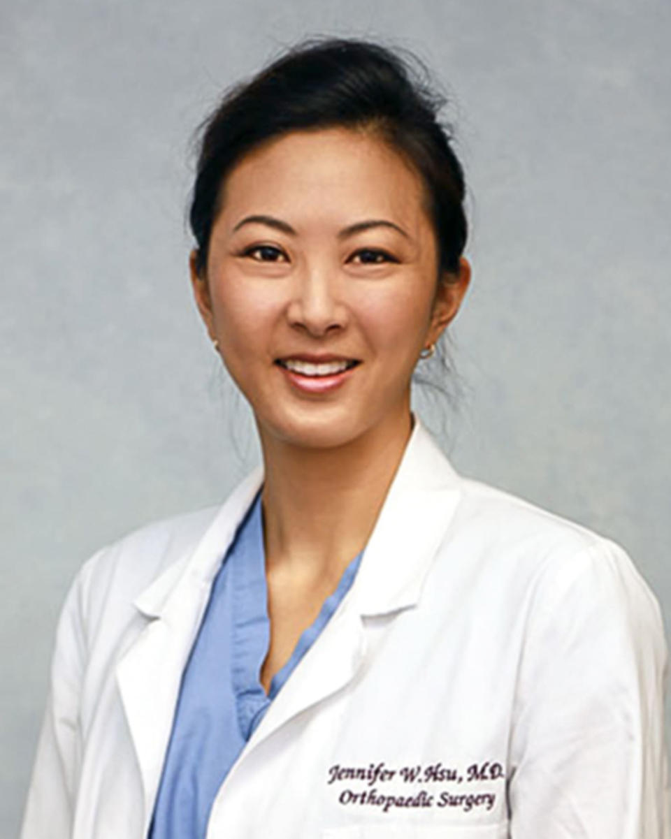 Orthopedic surgeon Jennifer Hsu. (Courtesy Jennifer Hsu)