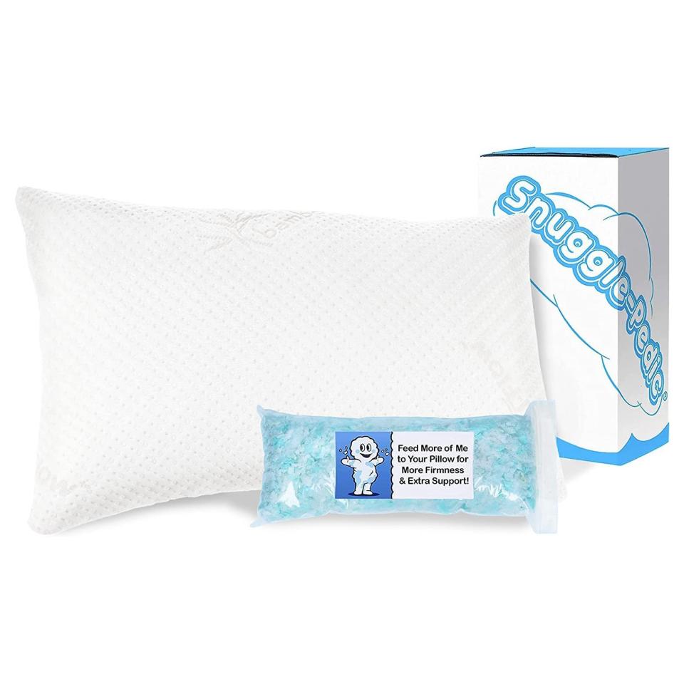 9) Adjustable Gel Cooling Pillow