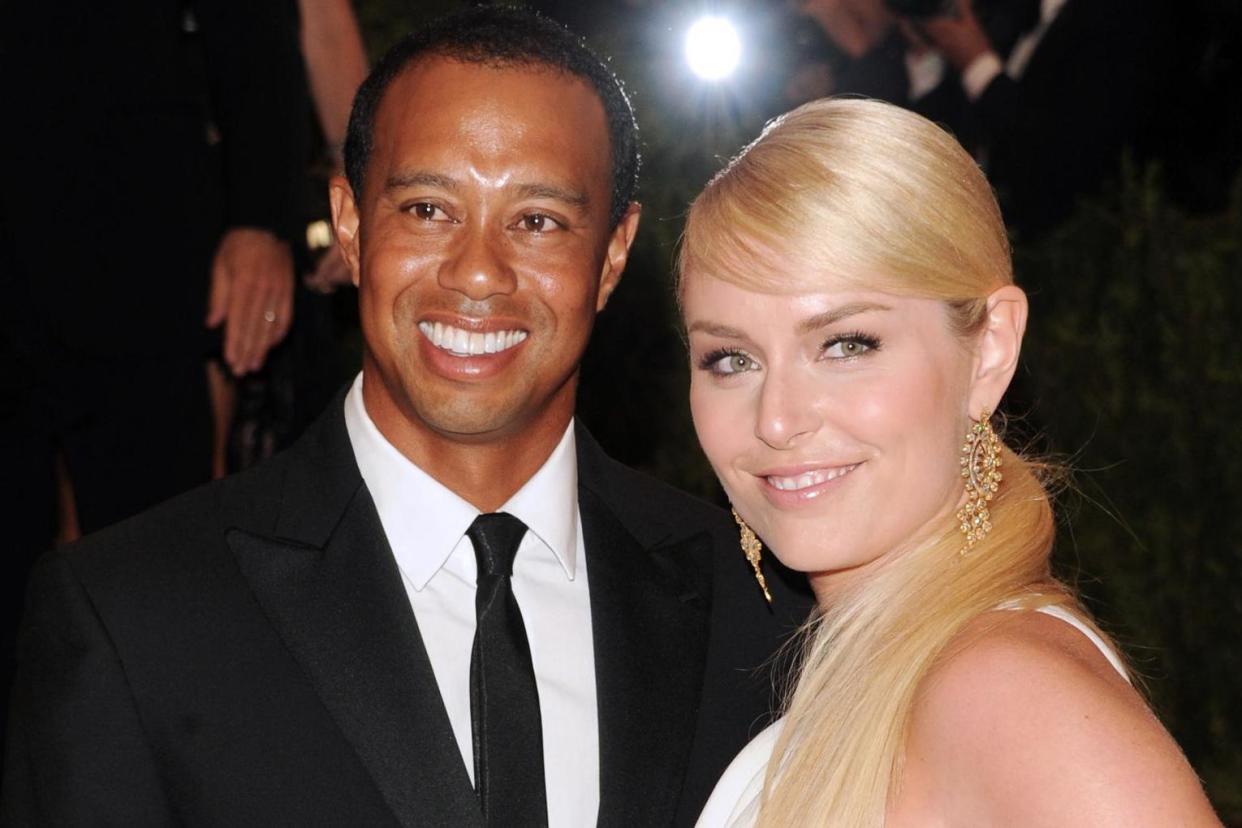 Victims: Tiger Woods and his ex-girlfriend, Olympic skier Lindsey Vonn, who said the photos were on her phone: Evan Agostini/Invision/AP
