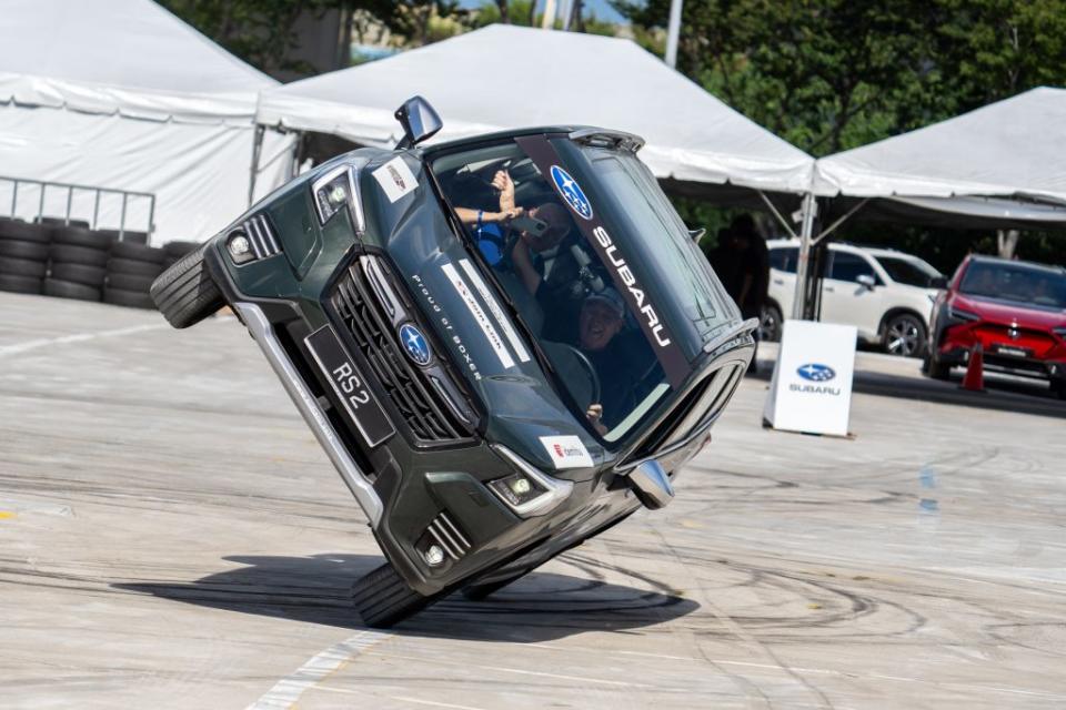 SUBARU品牌日招牌表演「Russ Swift車神飄移秀」再次震撼回歸。