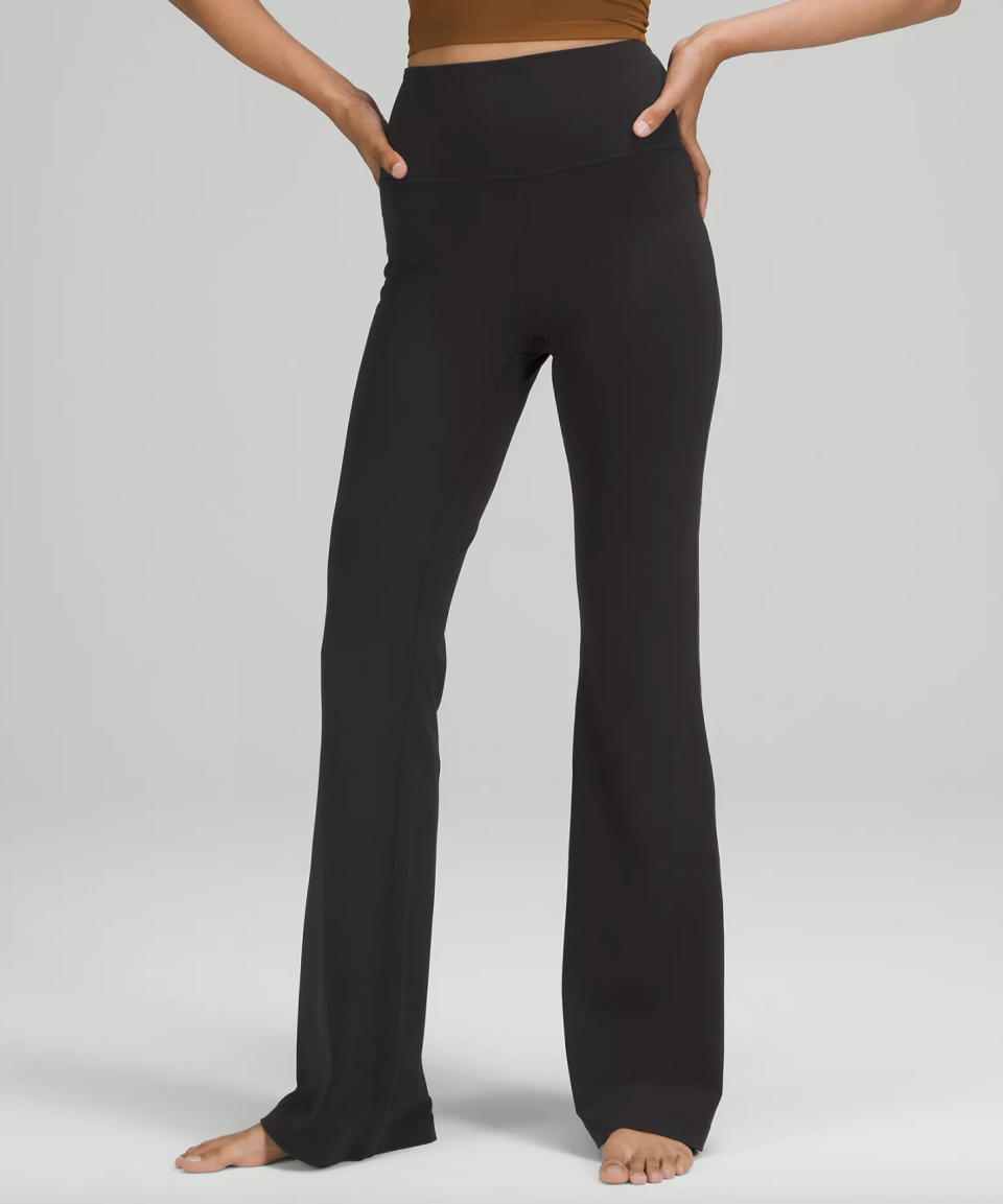 <p><a href="https://go.redirectingat.com?id=74968X1596630&url=https%3A%2F%2Fshop.lululemon.com%2Fp%2Fwomen-pants%2FGroove-Pant-Flare-Nulu%2F_%2Fprod9820425&sref=https%3A%2F%2Fwww.harpersbazaar.com%2Ffashion%2Ftrends%2Fg39047024%2Fbest-flare-leggings%2F" rel="nofollow noopener" target="_blank" data-ylk="slk:Shop Now;elm:context_link;itc:0;sec:content-canvas" class="link ">Shop Now</a></p><p>Groove Super-High-Rise Flared Pant Nulu</p><p>lululemon.com</p><p>$98.00</p><span class="copyright">Lululemon</span>