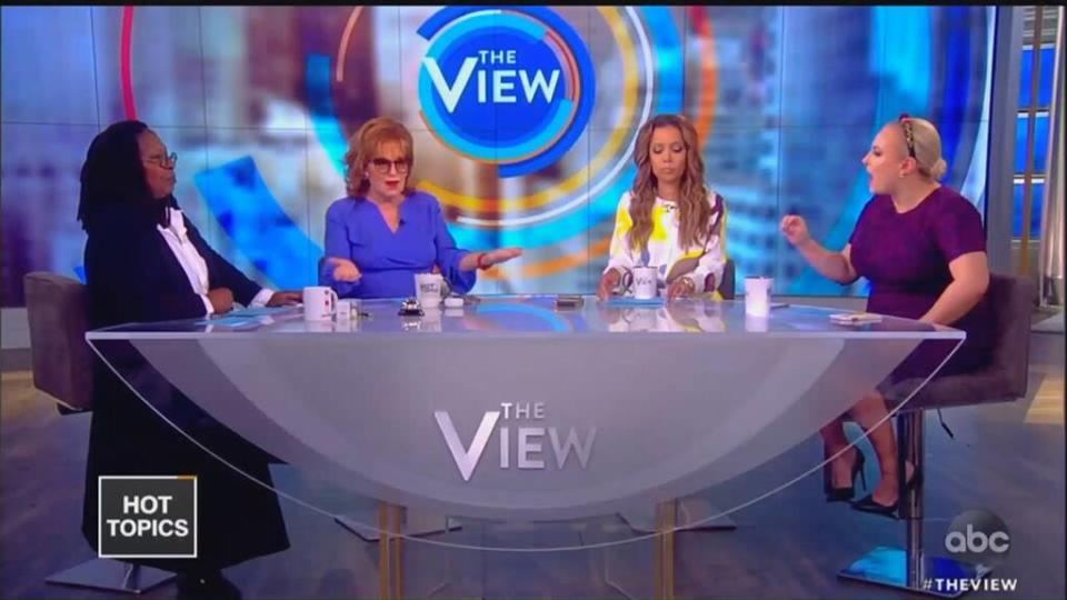 The View, Whoopi Goldberg, Sunny Hostin, Meghan McCain, Joy Behar 