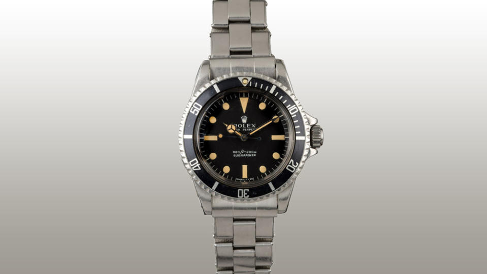 Vintage Rolex Submariner 5513 "Feet First" Dial (1972)