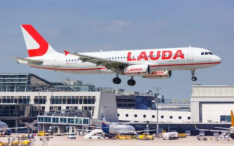 Lauda is an Austrian low-cost airline - Credit: iStock