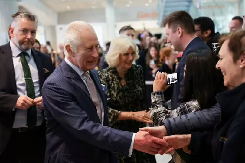 Charles and Camilla pictured in London on Tuesday -Credit:PA