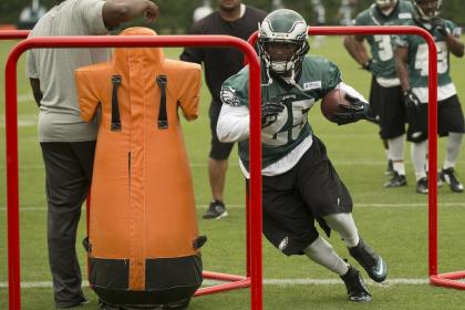 LeSean McCoy won't have to work as hard this season. (AP Photo/Matt Rourke)