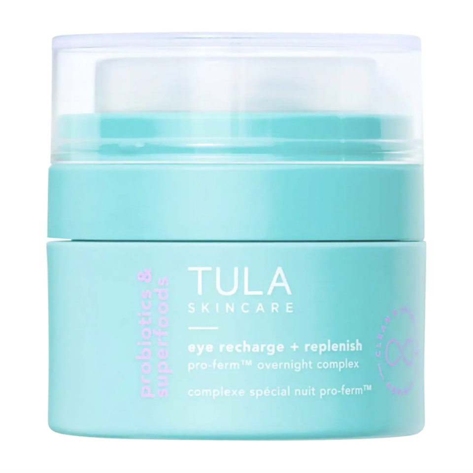 <p><a href="https://go.redirectingat.com?id=74968X1596630&url=https%3A%2F%2Fwww.sephora.com%2Fproduct%2Ftula-skincare-ageless-eye-recharge-replenish-P484081&sref=https%3A%2F%2Fwww.harpersbazaar.com%2Fbeauty%2Fskin-care%2Fg43267126%2Fbest-eye-cream-for-wrinkles%2F" rel="nofollow noopener" target="_blank" data-ylk="slk:Shop Now;elm:context_link;itc:0;sec:content-canvas" class="link ">Shop Now</a></p><p>Eye Recharge + Replenish Pro-Ferm Overnight Eye Cream</p><p>sephora.com</p><p>$56.00</p><span class="copyright">Sephora</span>