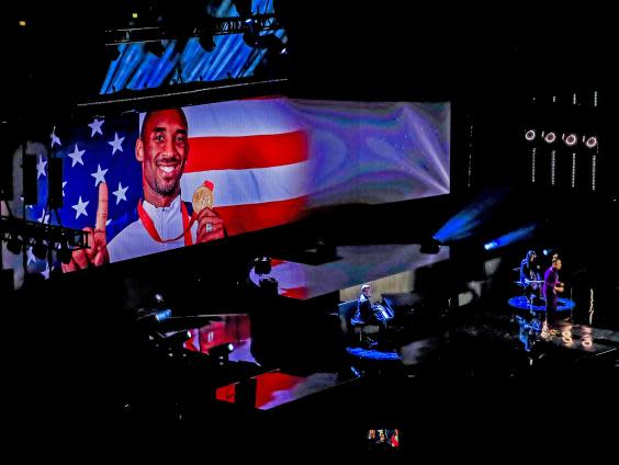 The All-Star game paid tribute to Kobe Bryant (EPA)