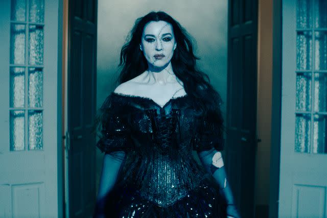 <p>Courtesy Warner Bros. Pictures</p> Monica Bellucci as a wicked, wicked vamp