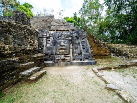 Maya ruins in Belize - Credit: GETTY