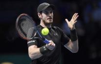Britain Tennis - Barclays ATP World Tour Finals - O2 Arena, London - 14/11/16 Great Britain's Andy Murray in action during his round robin match against Croatia's Marin Cilic Action Images via Reuters / Tony O'Brien Livepic