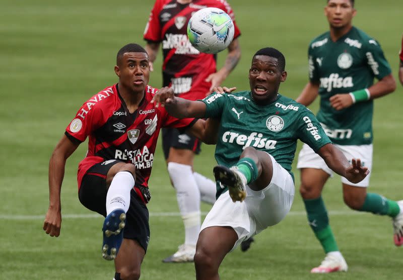 FILE PHOTO: Brasileiro Championship - Palmeiras v Athletico Paranaense