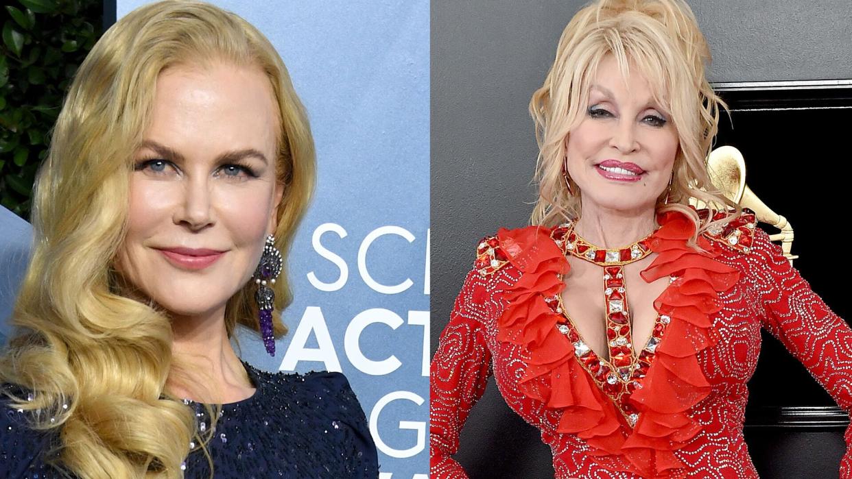 Nicole Kidman and Dolly Parton