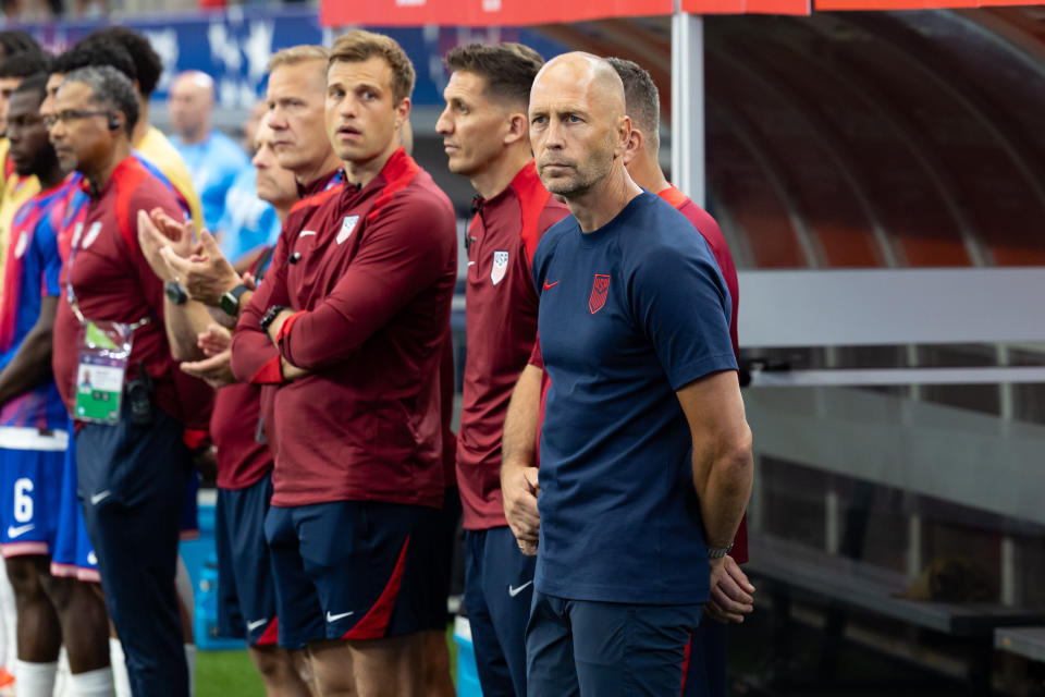 Gregg Berhalter ha enfrentado mucha presión en el banquillo de los Estados Unidos. La actuación del equipo en la Copa América podría determinar su futuro. (Foto: Matthew Visinsky/Icon Sportswire via Getty Images)