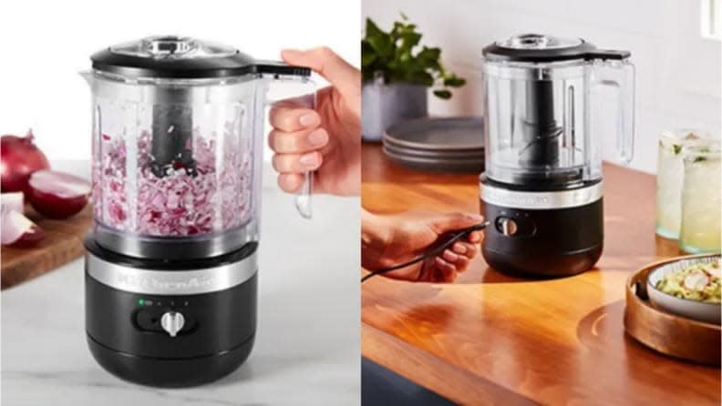 Make dinner prep easy with a food processor.