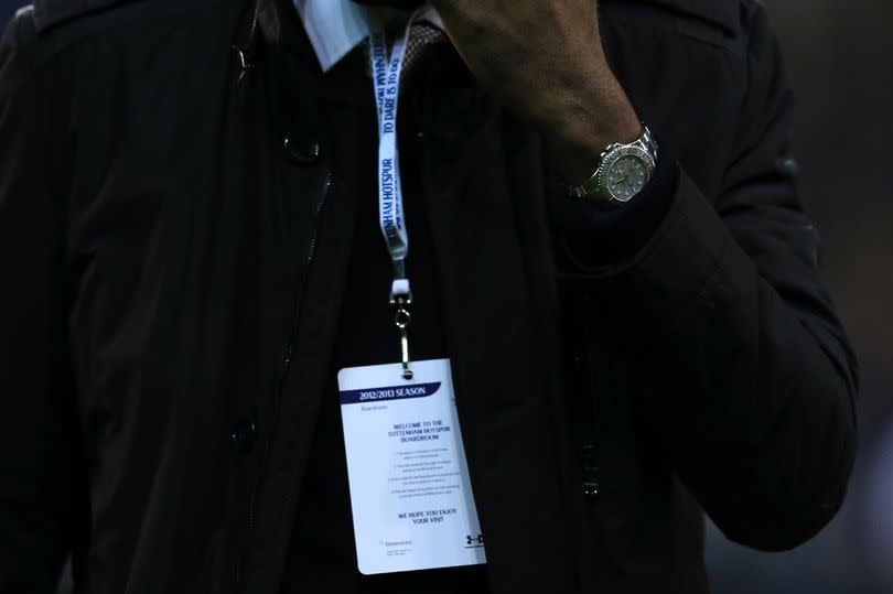 Fabrice Muamba during an emotional return to White Hart Lane later in 2012 -Credit:Getty Images