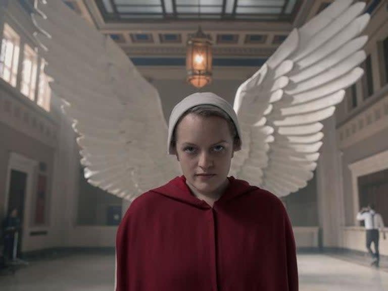 Elisabeth Moss may have won a Golden Globe and an Emmy for her lead role as June in The Handmaid’s Tale – but now she has revealed she was very close to turning down the part.Moss initially planned to refuse the role of June in the hit adaptation of Margaret Atwood’s dystopian classic because she was hesitant to sign up for another TV show so soon after appearing in Mad Men.“The problem was that I didn’t want to sign on necessarily to do another TV show so quickly, as it had only been a couple of years since I worked on Mad Men,” Moss told Heat magazine. Moss went on to explain that she decided to take the role in the end because she couldn’t bear the thought of another actor playing June.“But I was thinking about whether to do the show one evening,” she continued, “and I remember having an almost nightmarish experience of waking up in the middle of the night imagining not taking it and someone else doing it. “I pictured that in my mind and then I thought to myself, ‘No, no, no, no, no, someone else is not getting their hands on this.’ So I said, ‘Yes.’ That’s why I did it – pure jealousy and competitiveness.”Moss added that the role of June is the “most connected” she’s felt to a part out of all of her work.The Handmaid’s Tale airs on Sundays at 9pm on Channel 4.