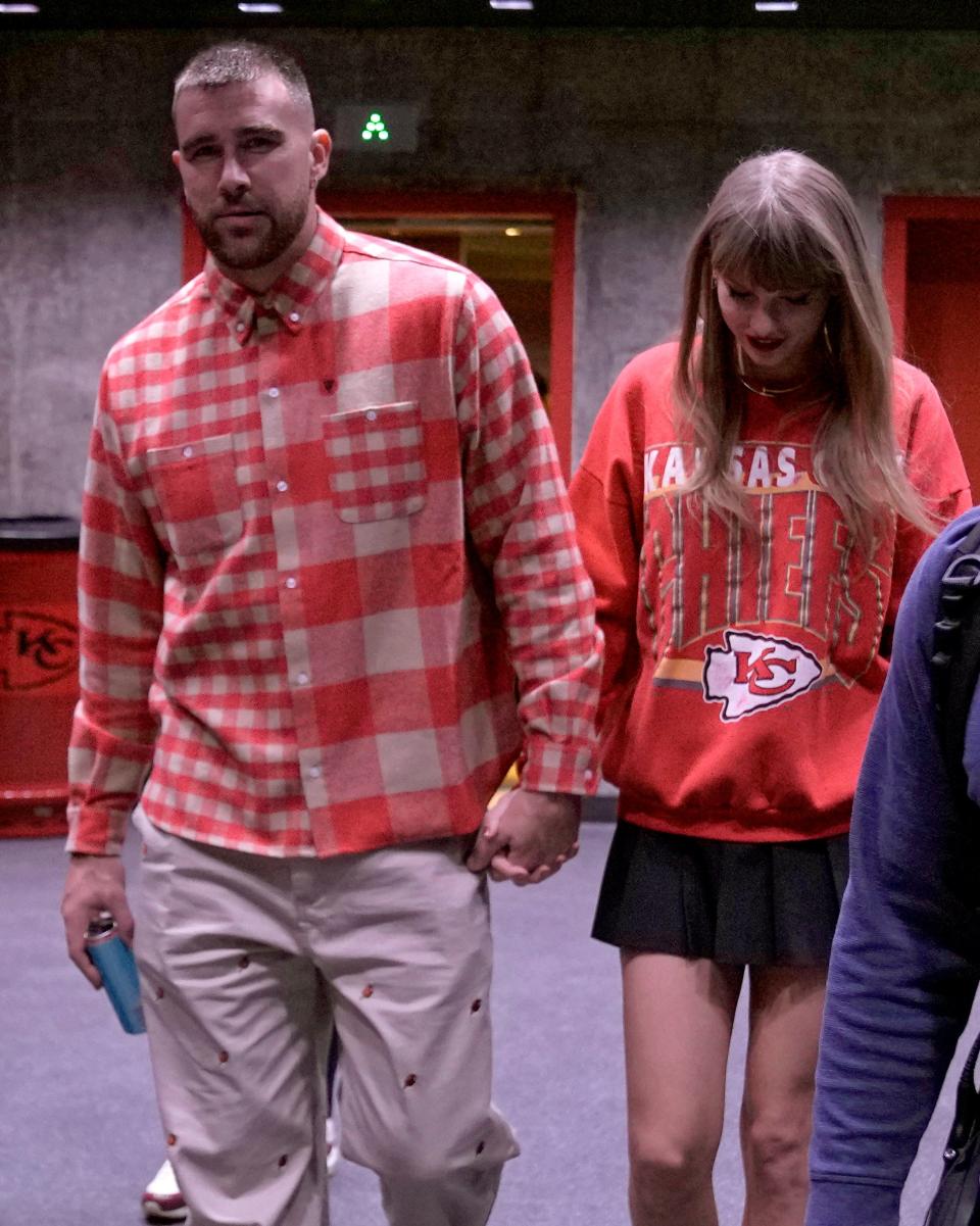 Travis Kelce and Taylor Swift