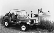 <p>In 1982 the CJ-7 used a wider track for increased stability and finally offered a five-speed overdrive manual transmission as well as a new standard 105-hp four-cylinder engine. The V-8 was long gone at that point and most Jeeps left the factory with the largest engine—a 4.2-liter inline six with just 115 horsepower. None of these powertrain combinations made for a particularly quick machine.</p>