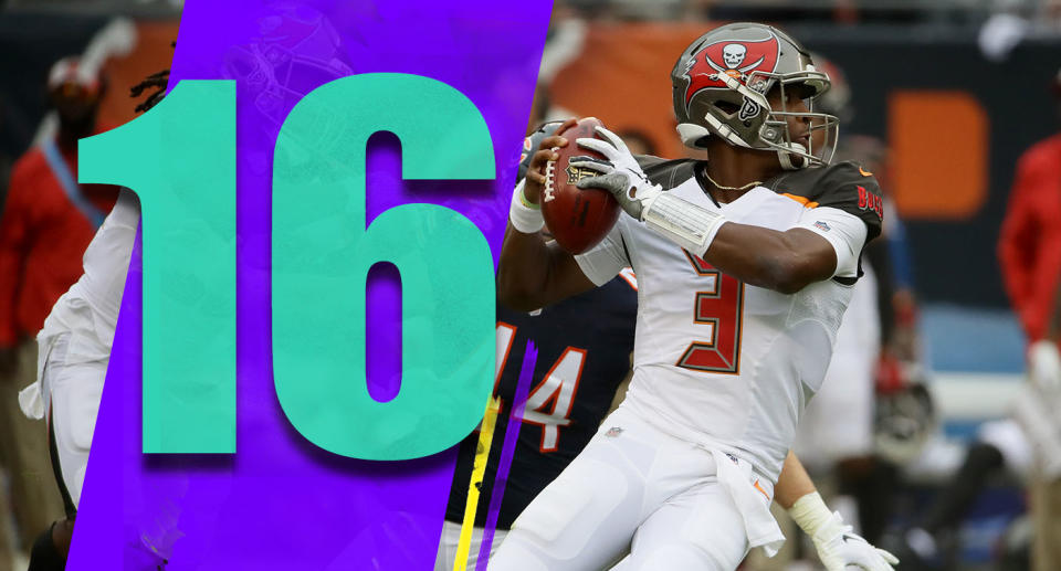 <p>Jameis Winston is by far the most important story with this team, but rookie running back Ronald Jones is a big one too. (Jamies Winston) </p>