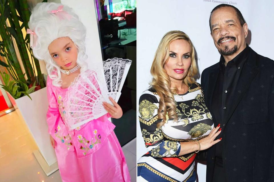 <p>Coco/Instagram; Jon Kopaloff/Getty </p> Ice-T and Coco Austin