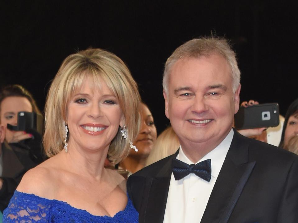 Ruth Langsford ad Eamonn Holmes are back presenting ‘This Morning’ for the summer (Getty Images)