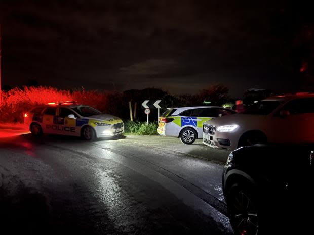 Swindon Advertiser: Police were called to Purton last night. Pic Adam Staines 