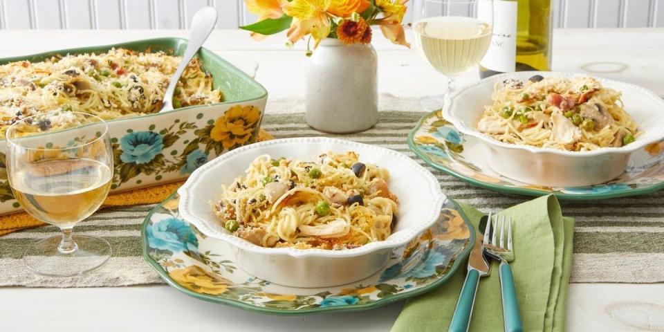 pea recipes turkey tetrazzini