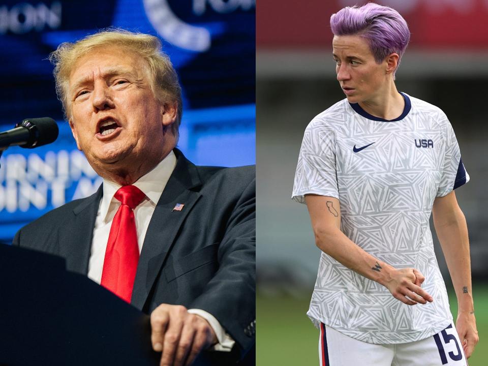 Trump, Rapinoe