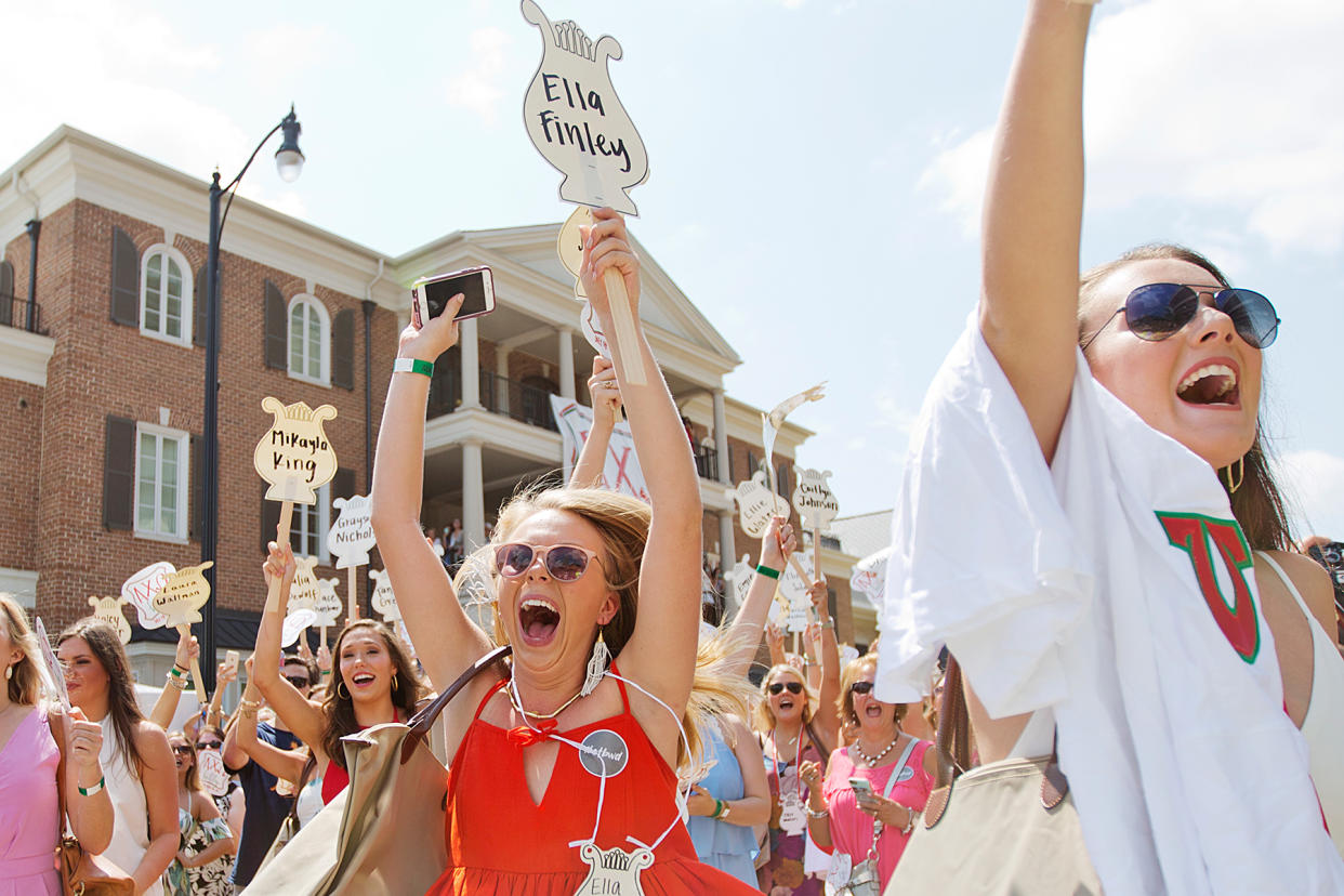 bama-rush-tiktok-trend - Credit: Brynn Anderson/AP Photo