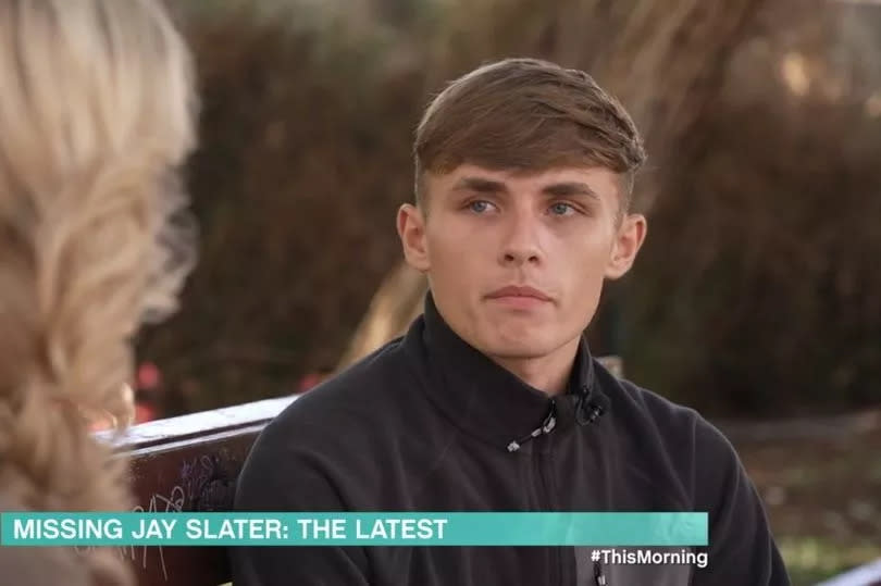 Brad speaking about missing teen Jay Slater on This Morning