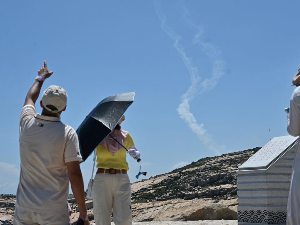 chinese military drills taiwan