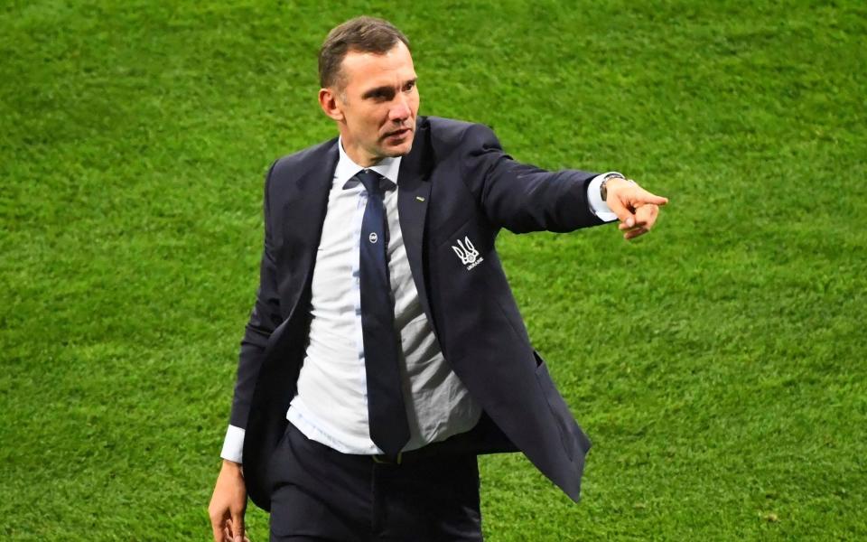 Andriy Shevchenko's miserable spell in England provides added motivation for Euro 2020 quarter-final - AFP