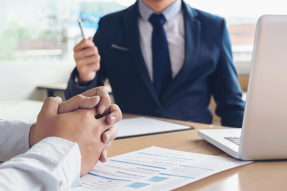 Lässt man sich in einem Job-Interview stressen, hat man meist schon verloren. (Bild: Getty Images)