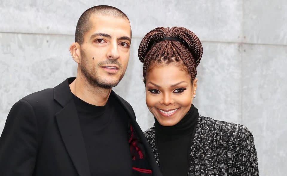 Janet Jackson with husband Wissam Al Mana. Picture: Vittorio Zunino Celotto/Getty Images